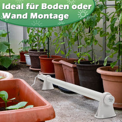 Jopassy Gewächshausheizung 55/90/135W IPX4 für Gewächshaus Frühbeet und Hochbeet