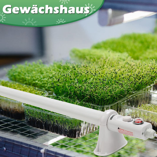 Jopassy Gewächshausheizung 55/90/135W IPX4 für Gewächshaus Frühbeet und Hochbeet