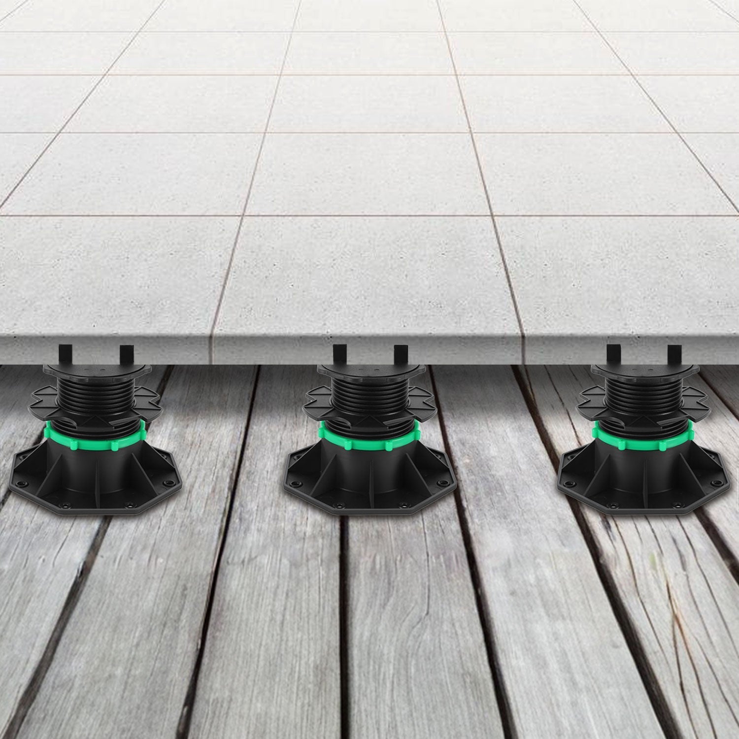 Jopassy Stelzlager 19-140 mm höhenverstellbar für Terrassenplatten