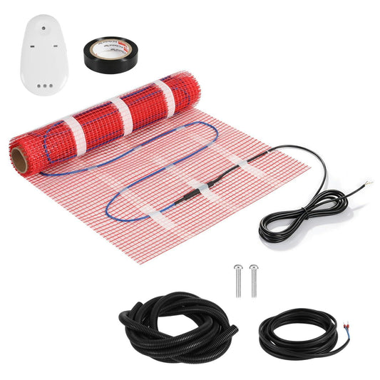 Jopassy Elektrische Fußbodenheizung 150 W/m² für 1–10 m² mit WLAN-Thermostat