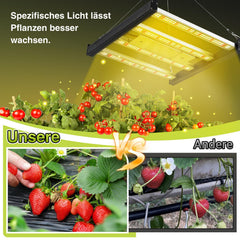 Jopassy LED Pflanzenlampe 150W Vollspektrum dimmbar für Growzelt und Pflanzen