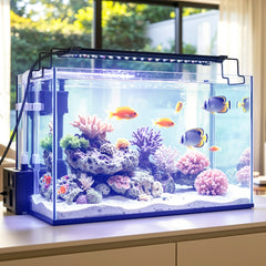 Jopassy Aquarium LED Beleuchtung 12–36W Vollspektrum IP66 mit Timer für 30–120 cm Becken