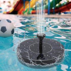 Jopassy Solarbetriebene Wasserpumpe schwimmender Springbrunnen