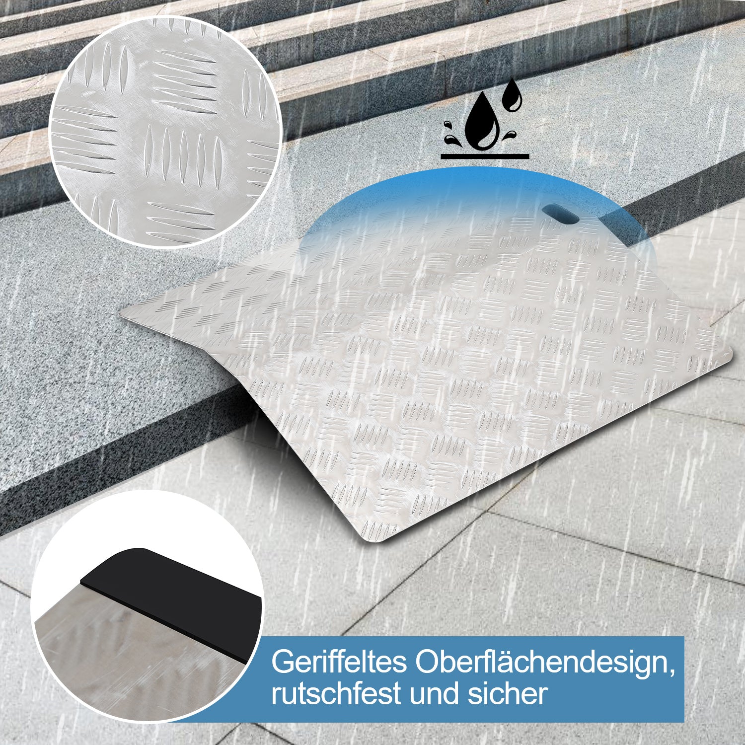 Jopassy Aluminium Auffahrrampe 270 kg