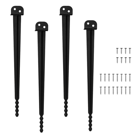Jopassy Pfostenanker zum Einschlagen für Zaun und Gartenbau