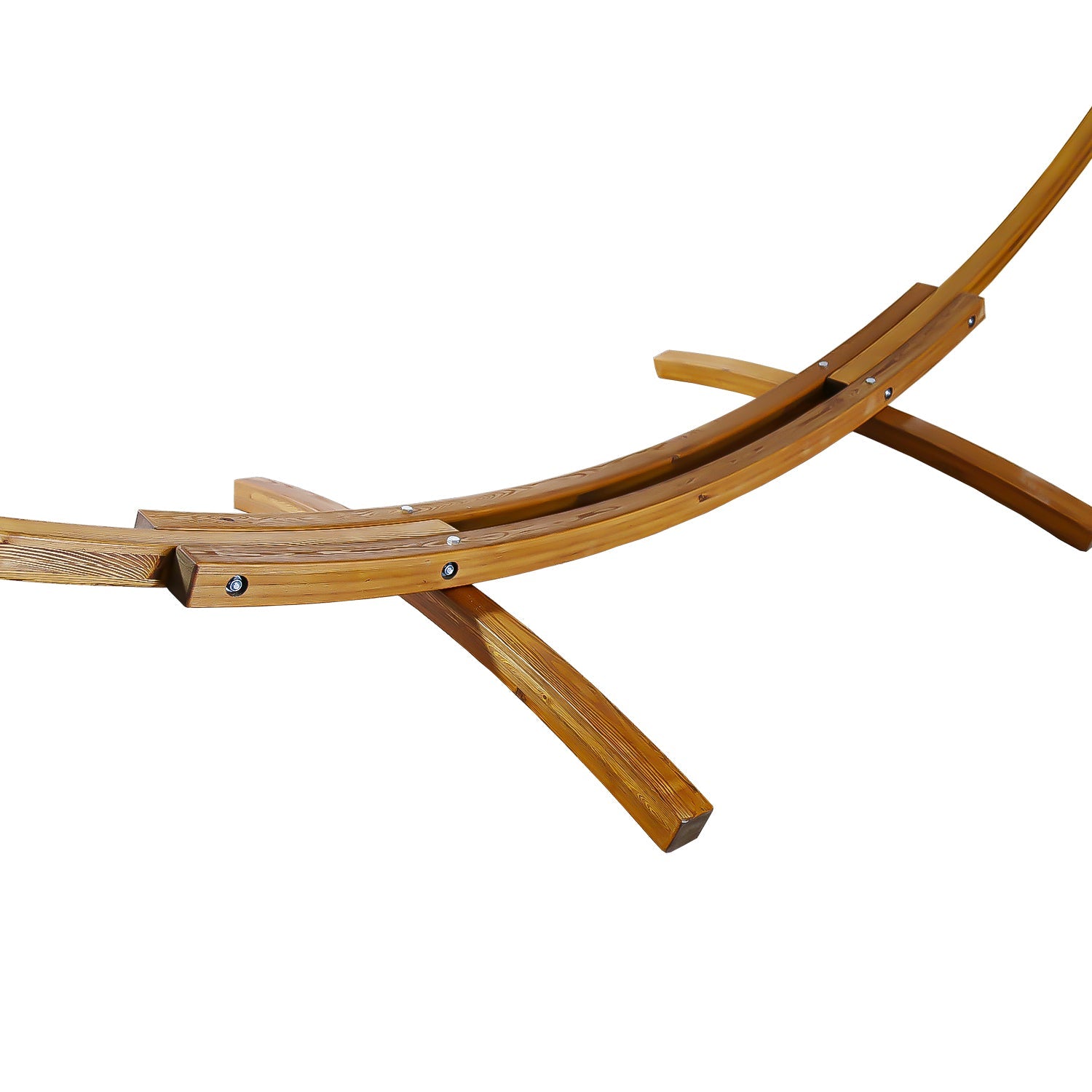 Jopassy Hängematten mit Gestell Outdoor Holz Hängematte mit Dach Hängemattengestell 200×150cm, Hängesessel 2 Personen Belastbarkeit 200kg