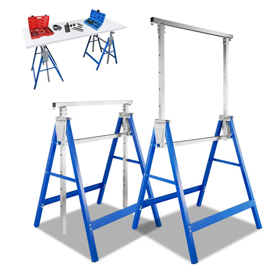 Jopassy Gerüstbock 2er Set höhenverstellbar 81-130 cm 200 kg klappbar