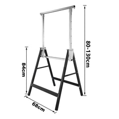 Jopassy Gerüstbock 2er Set höhenverstellbar 81-130 cm 200 kg klappbar