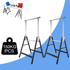 Jopassy Gerüstbock 2er Set höhenverstellbar 81-130 cm 200 kg klappbar