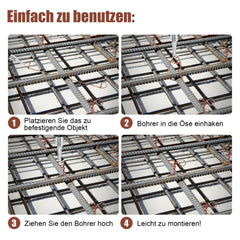 Jopassy  Bindedraht für Stahlbeton 100/400 mm, 1000 Stück