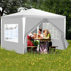 Jopassy Partyzelt wasserdicht 3x3 m 3x6 m Gartenzelt mit Seitenteilen
