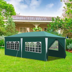 Jopassy Partyzelt wasserdicht 3x3 m 3x6 m Gartenzelt mit Seitenteilen