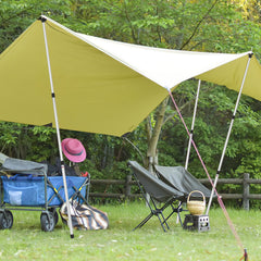 Jopassy Verstellbare Zeltstangen für Plane und Camping