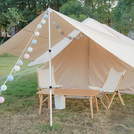 Jopassy Verstellbare Zeltstangen für Plane und Camping