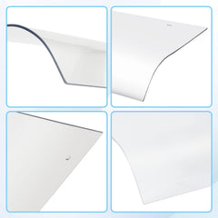 Jopassy Transparentes Vordach 40 x 80 cm für Außenbereich