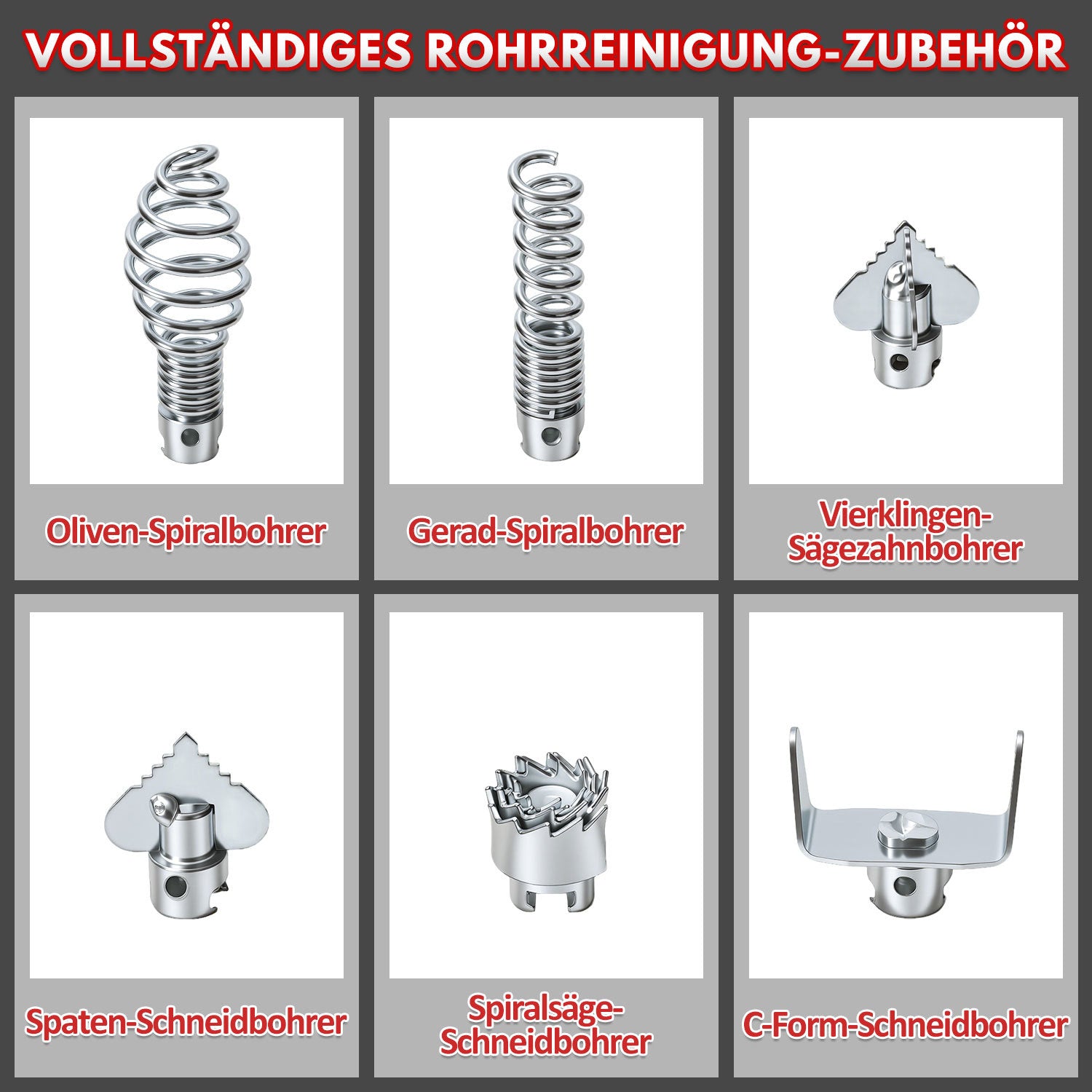 Jopassy 500W Elektrischer Rohrreiniger