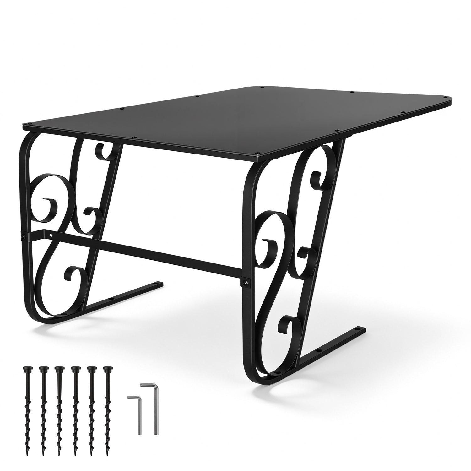 Jopassy Mähroboter Garage 43 × 56 × 82 cm mit Metallfüßen und UV-Schutz