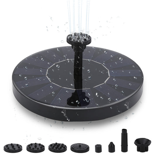 Jopassy Solarbetriebene Wasserpumpe schwimmender Springbrunnen
