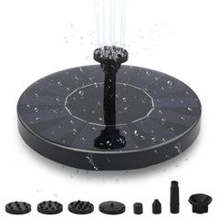 Jopassy Solarbetriebene Wasserpumpe schwimmender Springbrunnen