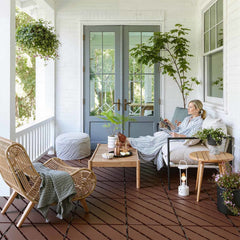 Jopassy PP Klickfliesen 30 x 30 cm für Balkon und Terrasse