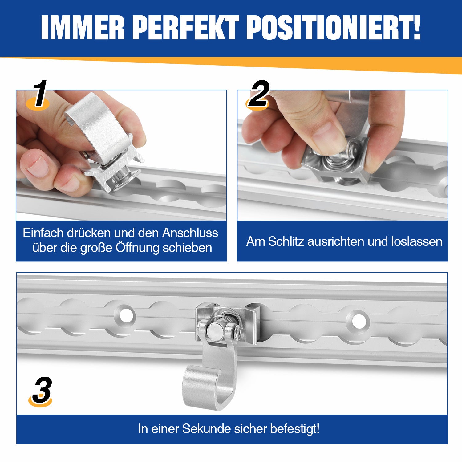 Jopassy Airlineschiene Fitting 10 Stück