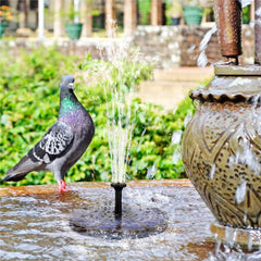 Jopassy Solarbetriebene Wasserpumpe schwimmender Springbrunnen