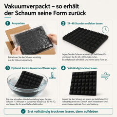 Jopassy Akustikschaum für Home Studio und Gaming