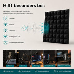 Jopassy Akustikschaum für Home Studio und Gaming