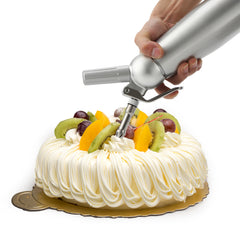 Jopassy Sahnespender Alu mit 3 Düsen 500ml