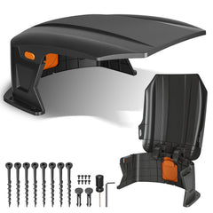 Jopassy Hochklappbare Mähroboter Garage 70,5 × 57 × 33 cm für Ladestation