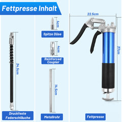 Jopassy Multifunktionale Handfettpresse