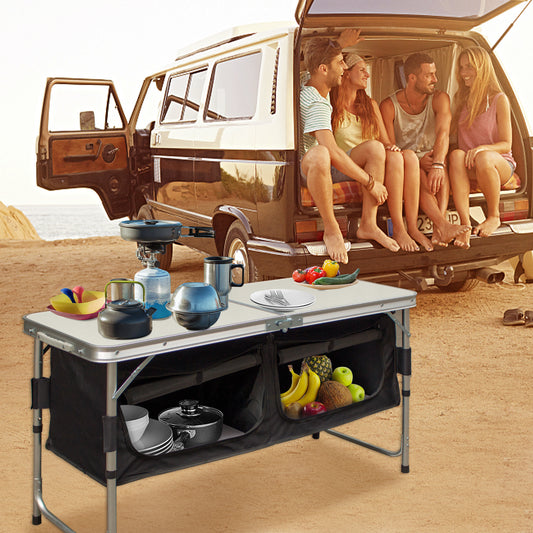 Jopassy Klappbarer Campingtisch für Camping und Gartenparty