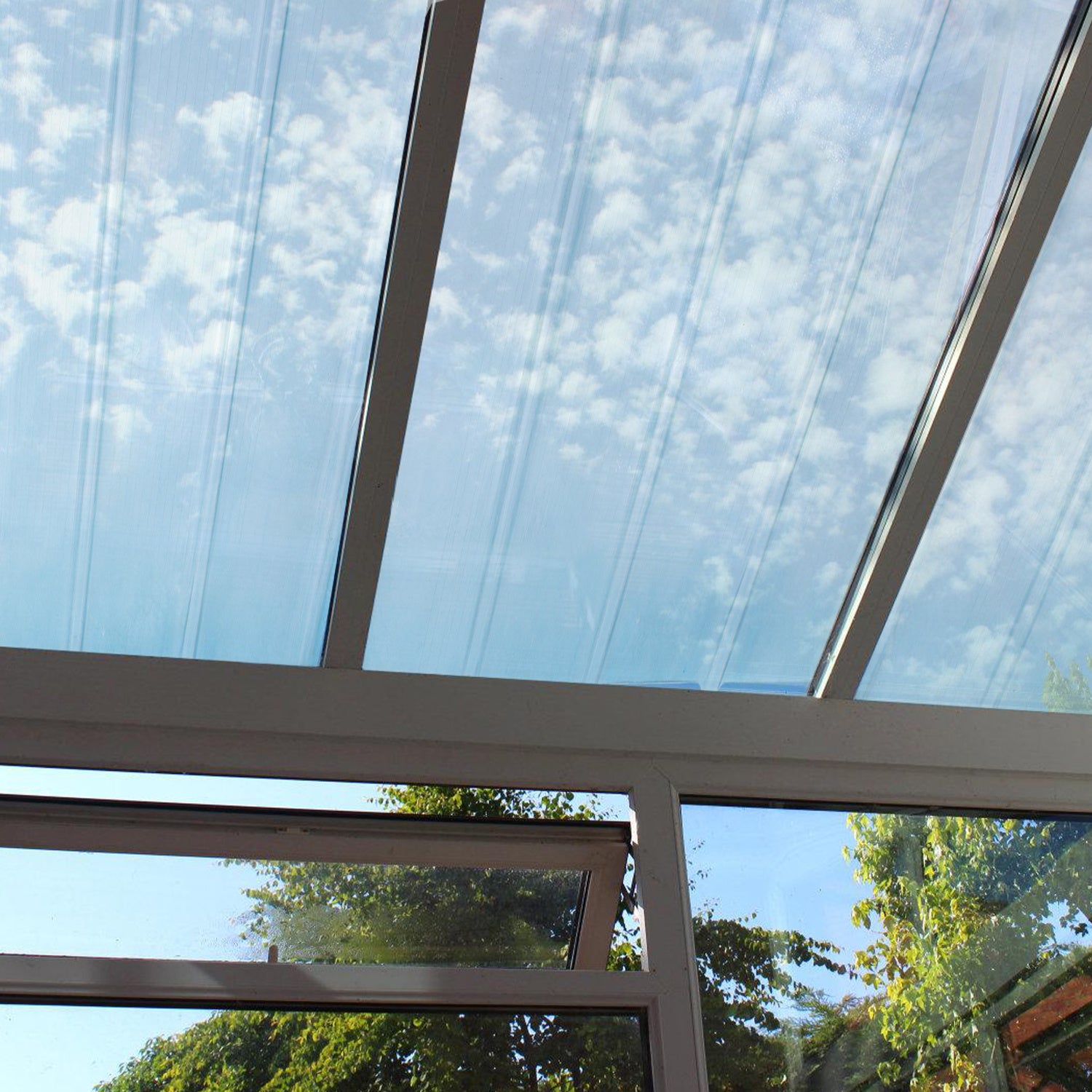 Jopassy FRP Wellplatten transparent für Dach und Gartenhaus