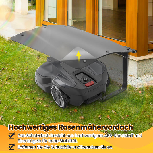 Jopassy Mähroboter Garage 73x57x40 cm klappbar Regenschutz für Rasenroboter