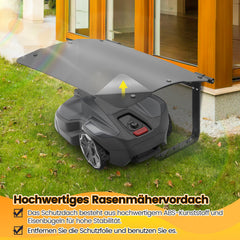 Jopassy Mähroboter Garage 73x57x40 cm klappbar Regenschutz für Rasenroboter