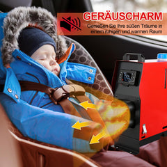 Jopassy Diesel Standheizung 8 kW 12 V mit LCD Display und Fernbedienung
