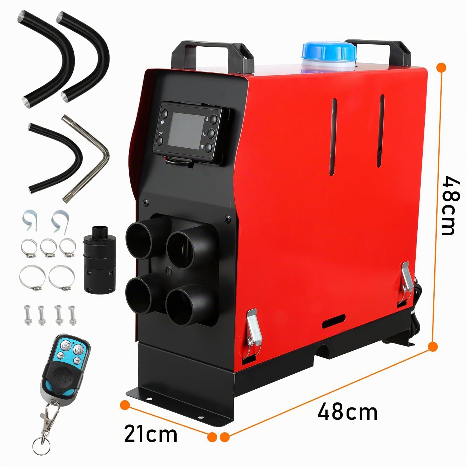 Jopassy Diesel Standheizung 8 kW 12 V mit LCD Display und Fernbedienung