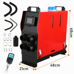 Jopassy Diesel Standheizung 8 kW 12 V mit LCD Display und Fernbedienung