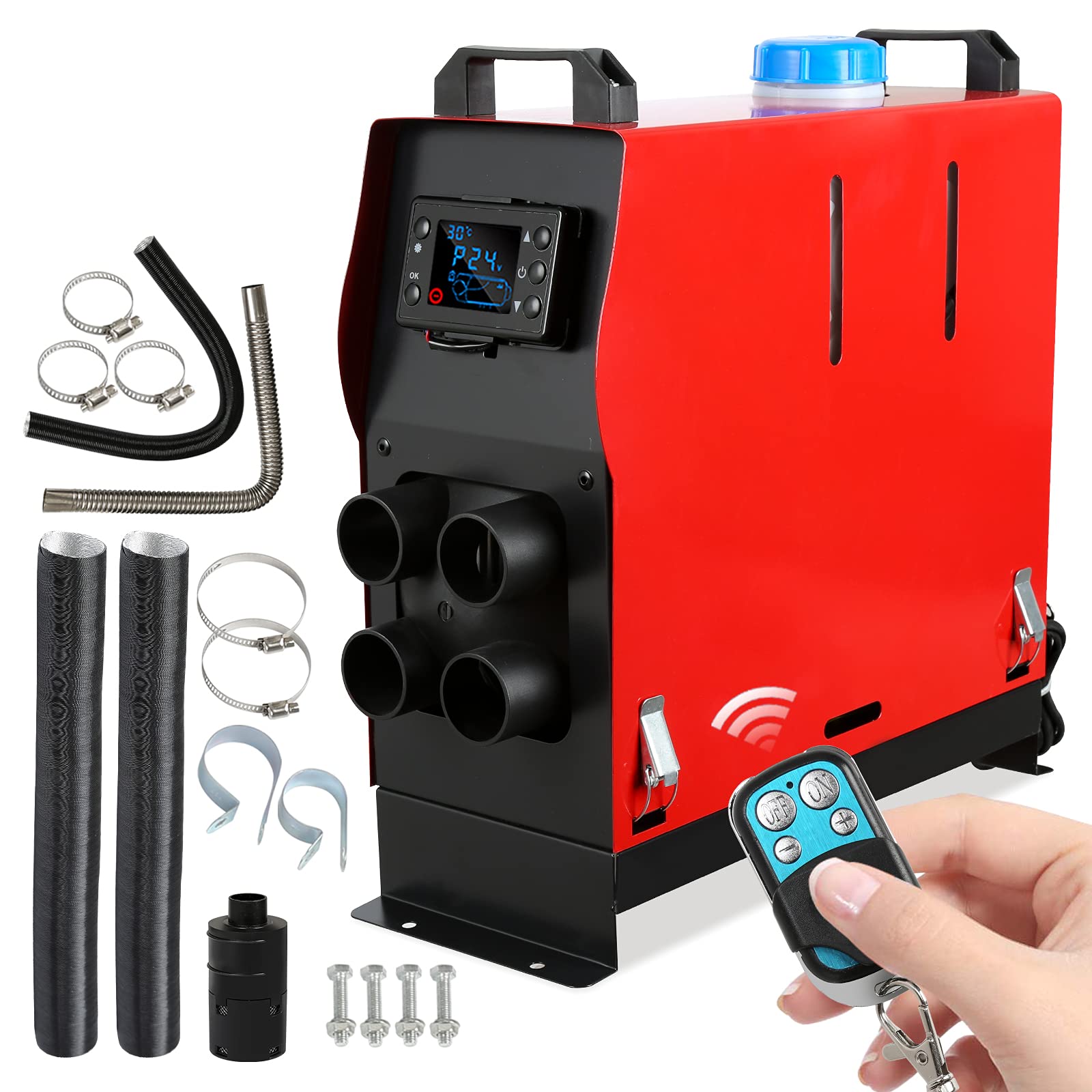 Jopassy Diesel Standheizung 8 kW 12 V mit LCD Display und Fernbedienung