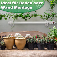 Jopassy Gewächshausheizung 55/90/135W IPX4 für Gewächshaus Frühbeet und Hochbeet