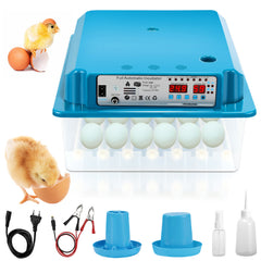 Jopassy Brutautomat 36 Eier vollautomatisch mit LED Eierbeleuchtung
