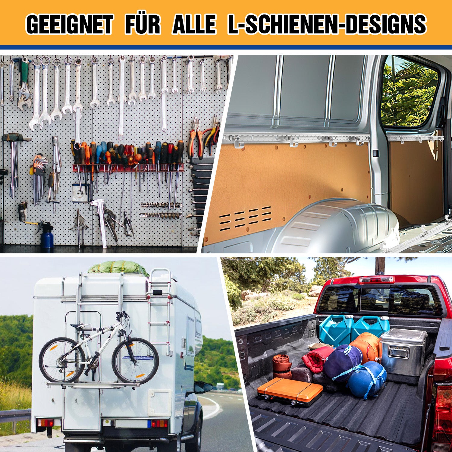 Jopassy Airlineschiene Fitting 10 Stück