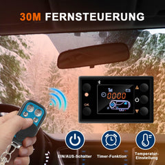 Jopassy Dieselheizung 8 kW mit Bluetooth App und LCD Display