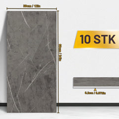 Jopassy Küchenrückwand 30 × 60 cm selbstklebend in Marmoroptik für Küche und Bad