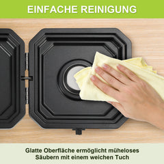 Jopassy Campingkocher 2 flammig mit Grillplatte und Gasschlauch