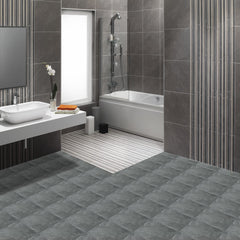 Jopassy PVC Bodenbelag selbstklebend Vinyl Bodenfliesen Marmoroptik 30x30cm
