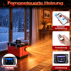 Jopassy Diesel Standheizung 12V/24V/230V 5L mit LCD und Fernbedienung