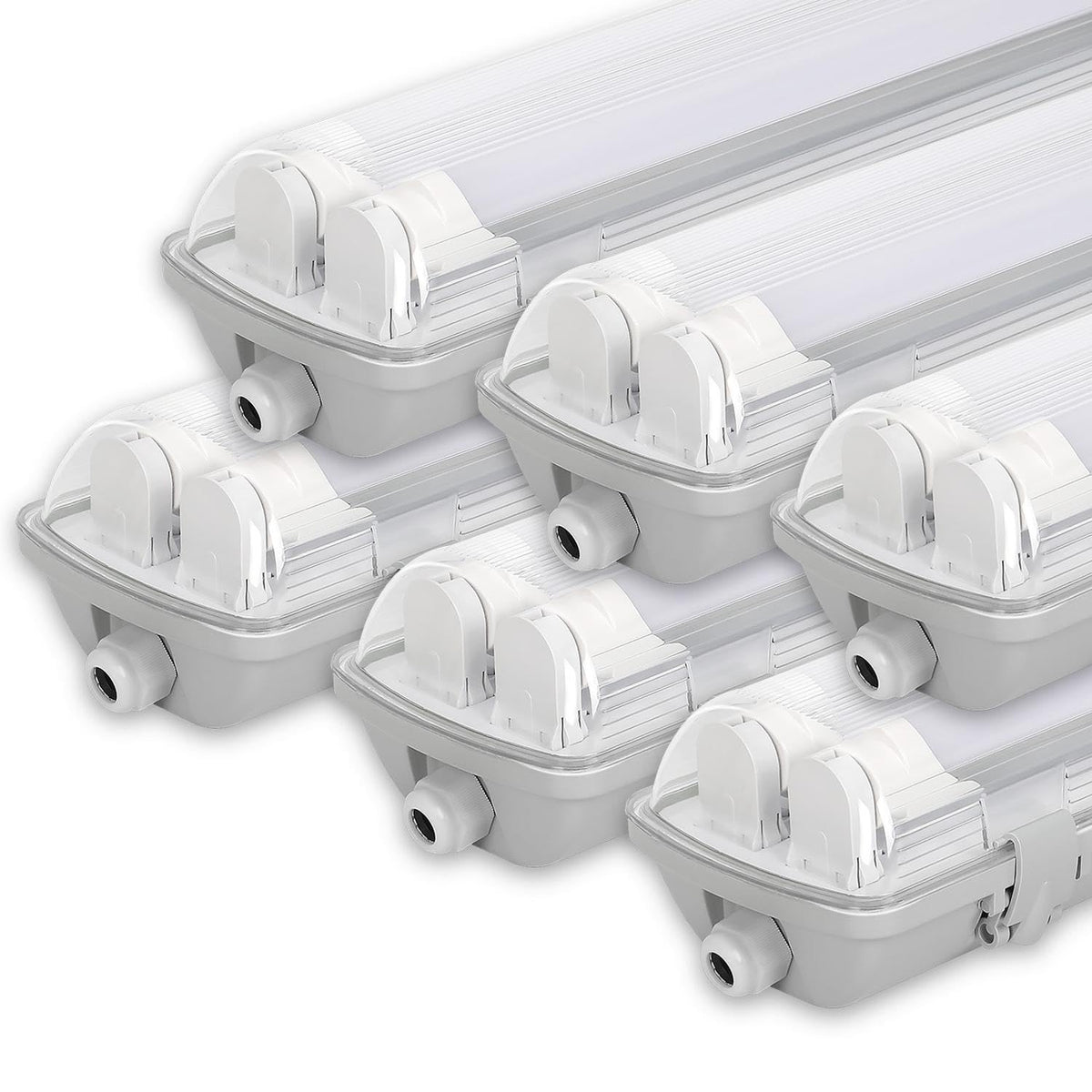 Jopassy LED Feuchtraumleuchte 120/150 cm IP65 für Garage und Werkstatt