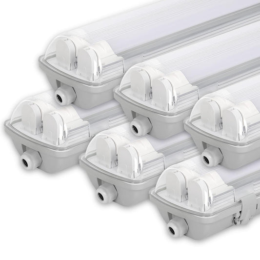 Jopassy LED Feuchtraumleuchte 120/150 cm IP65 für Garage und Werkstatt