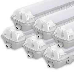 Jopassy LED Feuchtraumleuchte 120/150 cm IP65 für Garage und Werkstatt